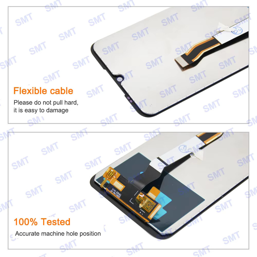 Xiaomi Redmi Note 8T Ersatz Display mit Touchscreen Digitizer Montage Panel in Schwarz, 6,3 Zoll IPS LCD - Bild 5