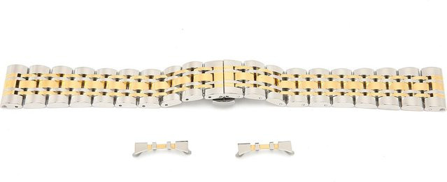 Neoglint Uhrenarmband Edelstahl, 21 mm, Silber, Unisex - Bild 1