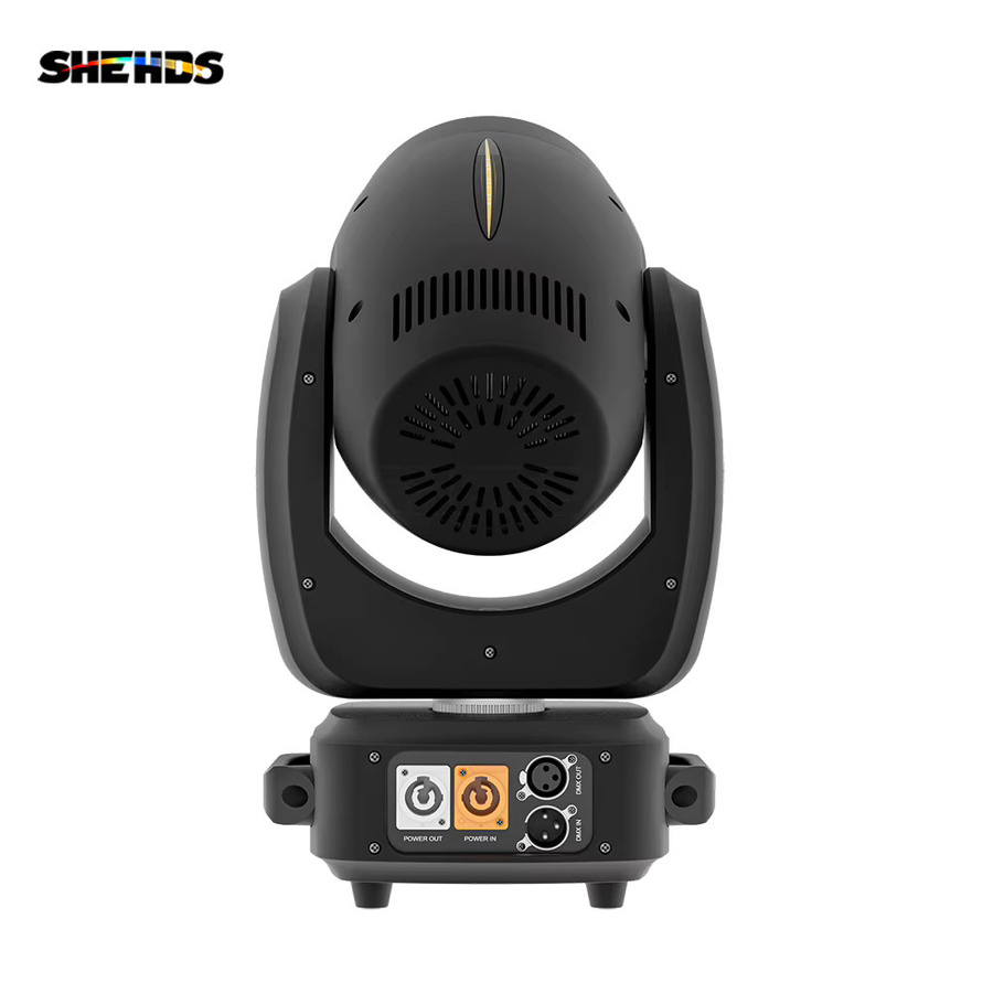SHEHEDS RGBW LED Moving Head 180W mit Zoom und Bee Eyes Effekt in Schwarz - Bild 2