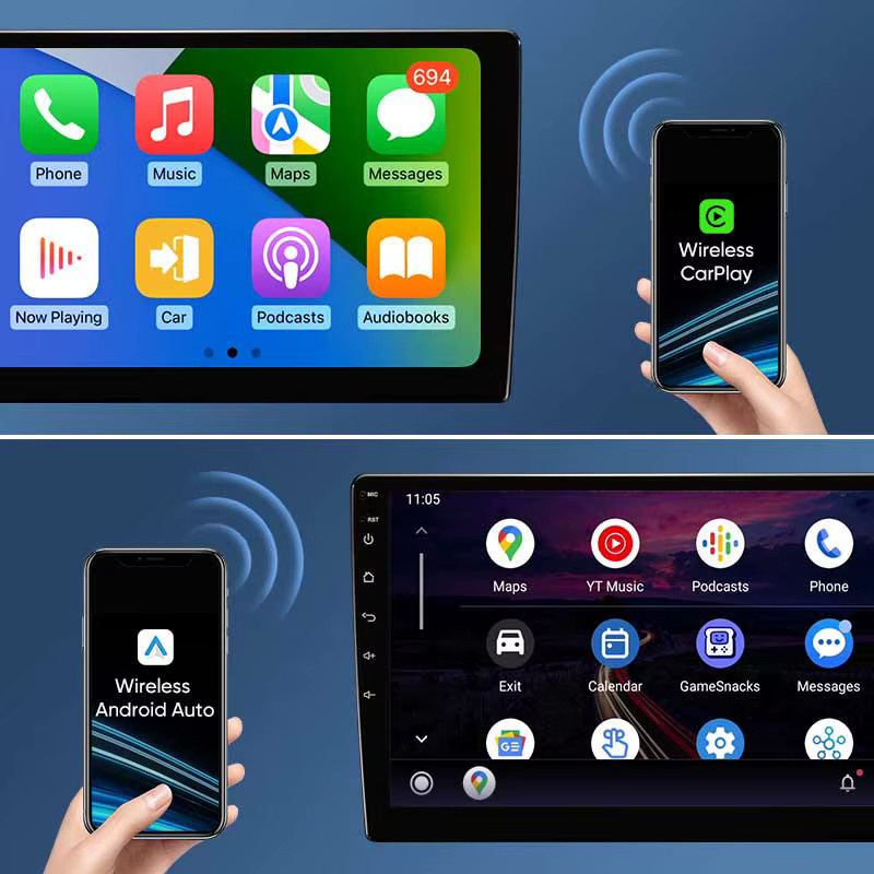RSNAVI Android 16 Autoradio mit 2K QLED Display für Mercedes Benz Vito und Viano W639 (2003-2015), Multimedia Videoplayer mit GPS, CarPlay und Stereo, Schwarz - Bild 3