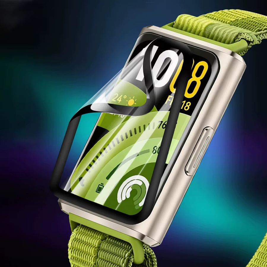 LCAPLE Displayschutzfolie Hydrogel für Huawei Band 11/11 Pro, transparent, Unisex - Bild 2