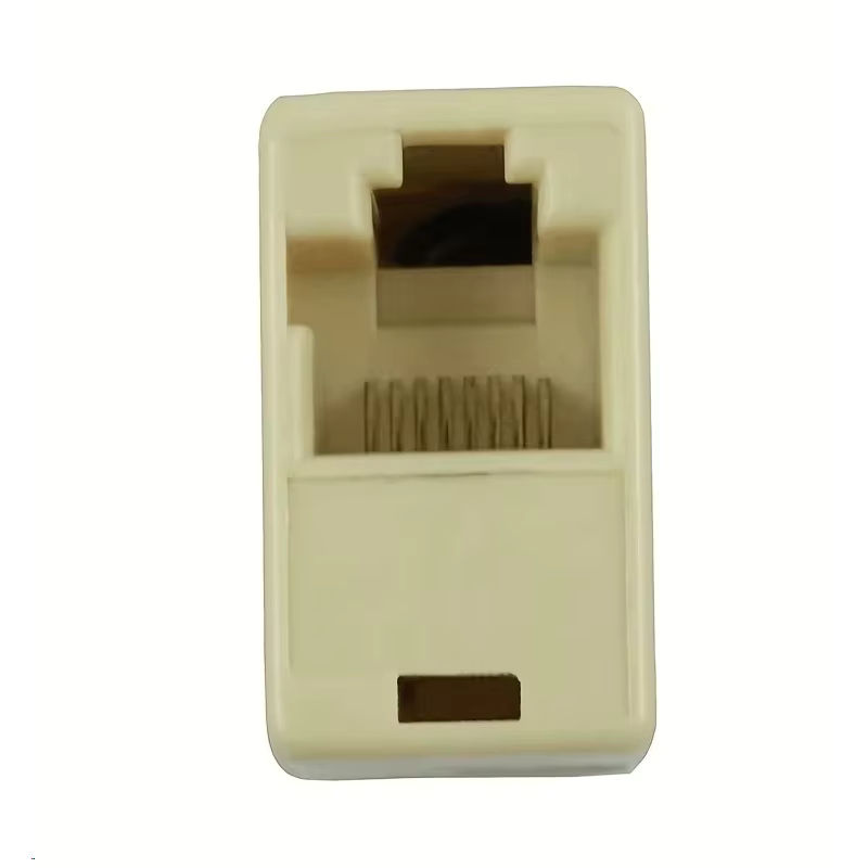10 Stück RJ45 Ethernet LAN Kabel Koppler für CAT 5e CAT 6 CAT 6a in Beige - Bild 3