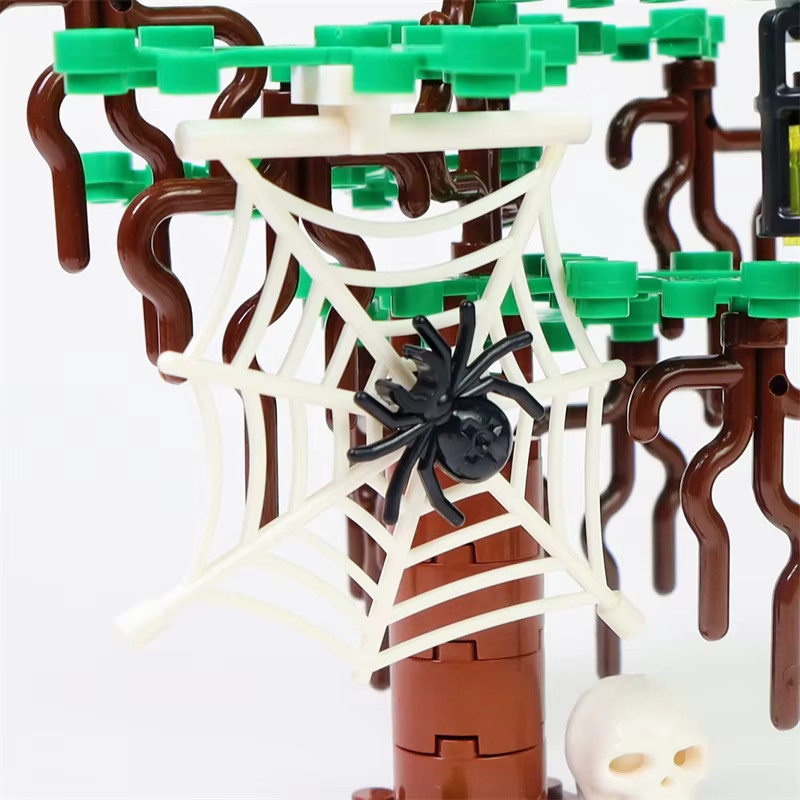 ideamoc Mini-Bausteine Spinnen und Spinnweben, 14-teiliges Set - Bild 2
