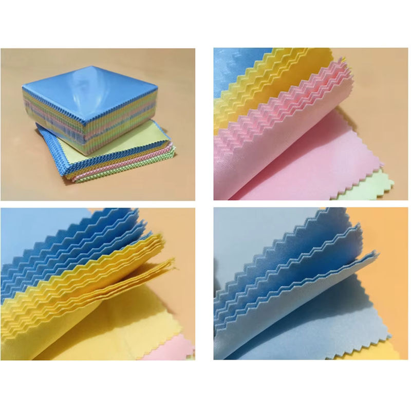 Brillentuch Mikrofaser, 100 Stück, multicolor - Bild 5
