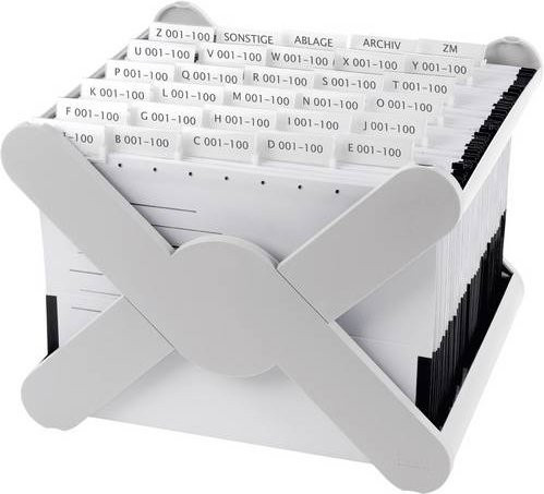 HAN Hängekorb X-CROSS Lichtgrau für A4 Dokumente - Bild 1