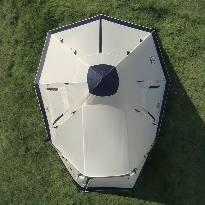 MDNG Automatisches Hofzelt aus Aluminiumlegierung, regenfestes und sonnenbeständiges Outdoor-Campingzelt in Dome-Bauweise - Bild 2
