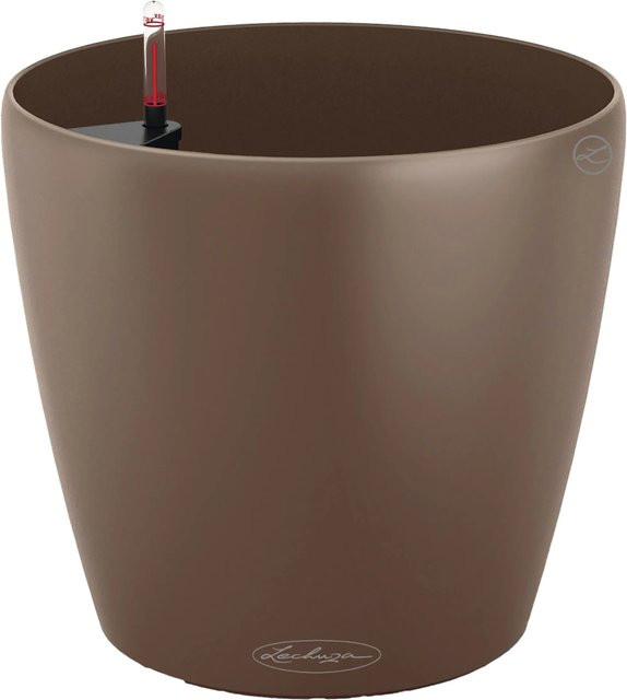 Lechuza Pflanzgefäß Classico Color 35 Muskat in Braun mit Ø 35 cm - Bild 1