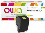 Armor OWA K18533OW Tonerkartusche für Lexmark 78C2XY0, Gelb, Refurbished - Bild 1