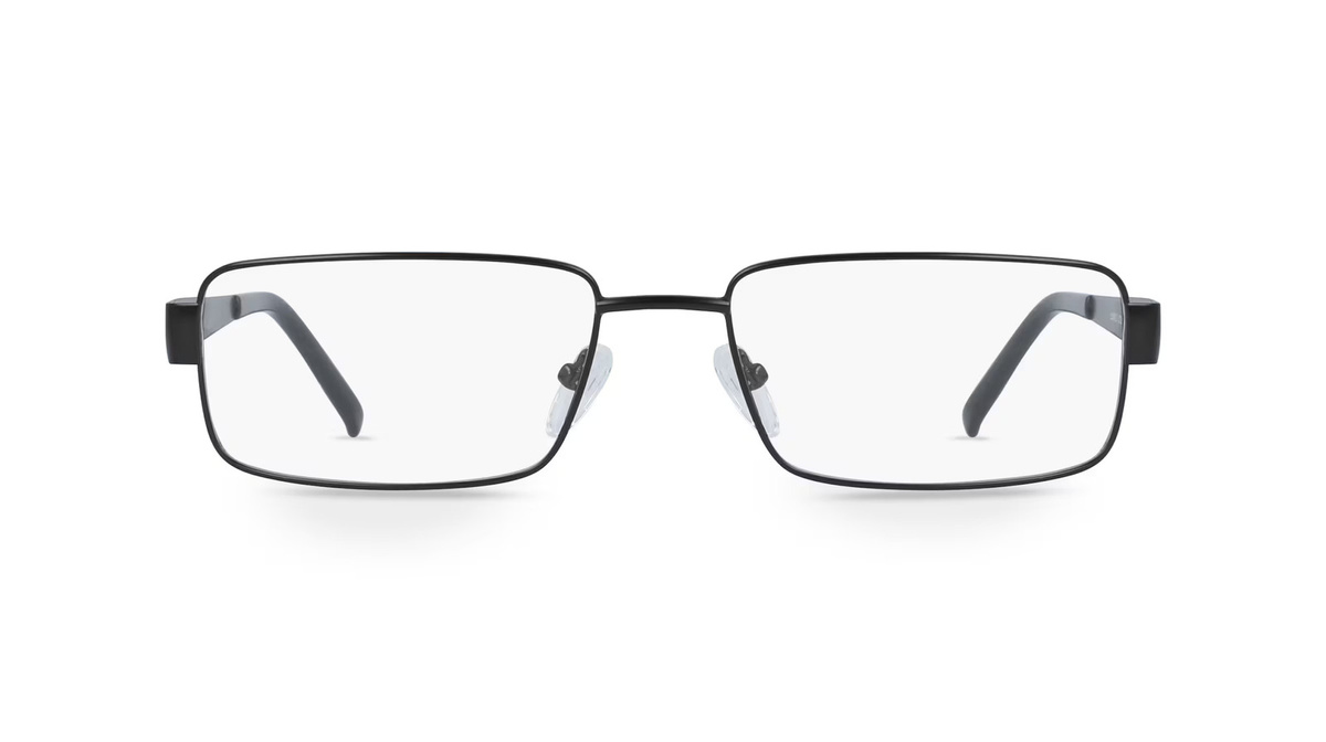 Fielmann MC 401 CL Korrektionsbrille, Vollrand, Quadratisch, Metall, grau - Bild 1