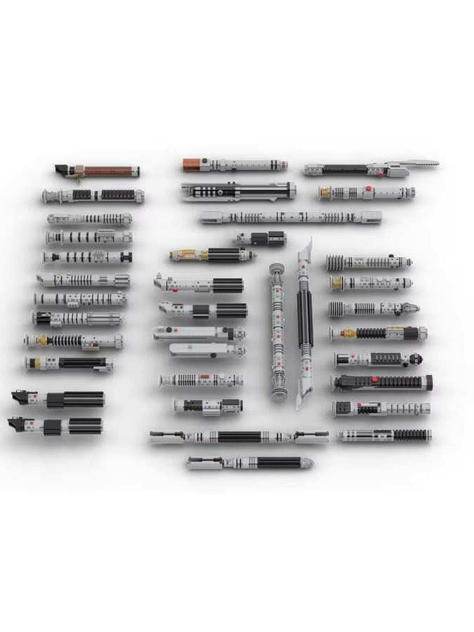 MOC Weltraum-Krieg Lichtschwert-Serie, Montagemodell, Star Wars, Weltraum - Bild 2