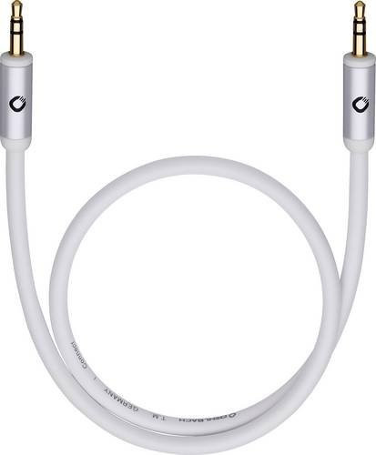 Oehlbach Audio Anschlusskabel mit 3,5 mm Klinkensteckern, Schwarz, 3,00 m - Bild 1