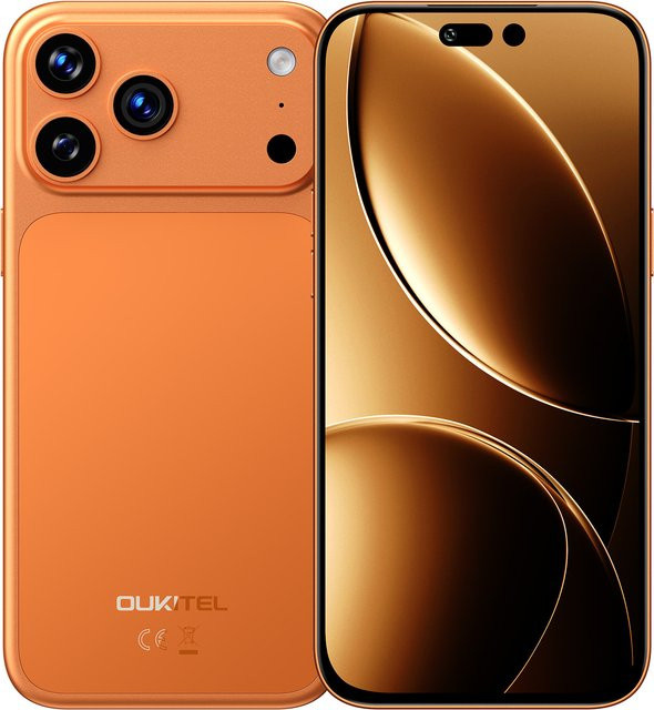 OUKITEL C17PLUS Smartphone mit Android 16, 6,9 Zoll Display, 256 GB ROM, 24 GB RAM, 5000mAh Akku und 64MP AI-Dreifach-Rückkamera - Bild 1