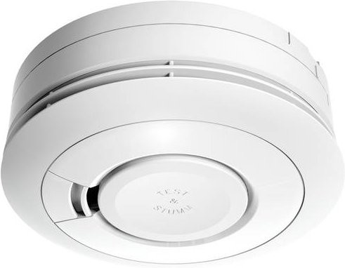 Ei Electronics i-Serie Rauchwarnmelder Weiß mit 10-Jahres-Batterie, vernetzbar und auf Funk umrüstbar, Durchmesser: 11,5 cm, Höhe: 11,5 cm - Bild 1