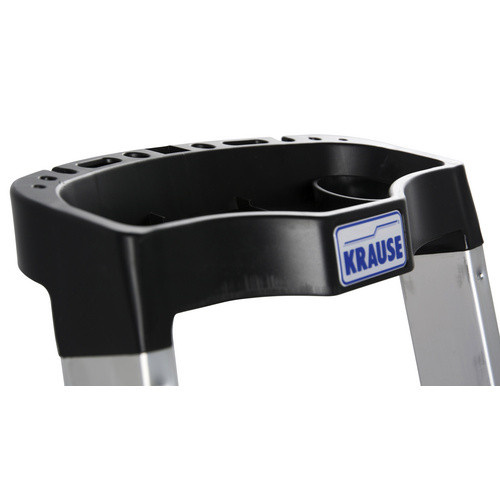 Krause Stufen-Stehleiter MONTO Safety PlusLine aus Aluminium, 4 Sprossen, silberfarben - Bild 2