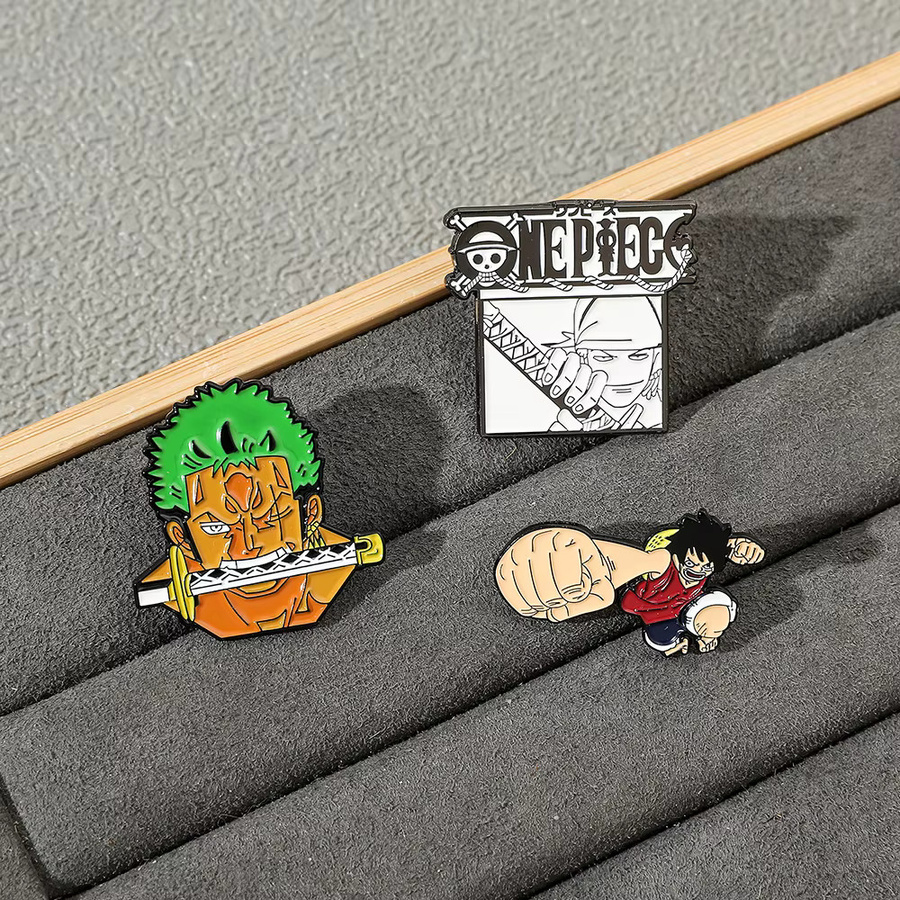 Bandai Anstecknadeln Anime Luffy, Emaille-Pins, Unisex - Bild 4