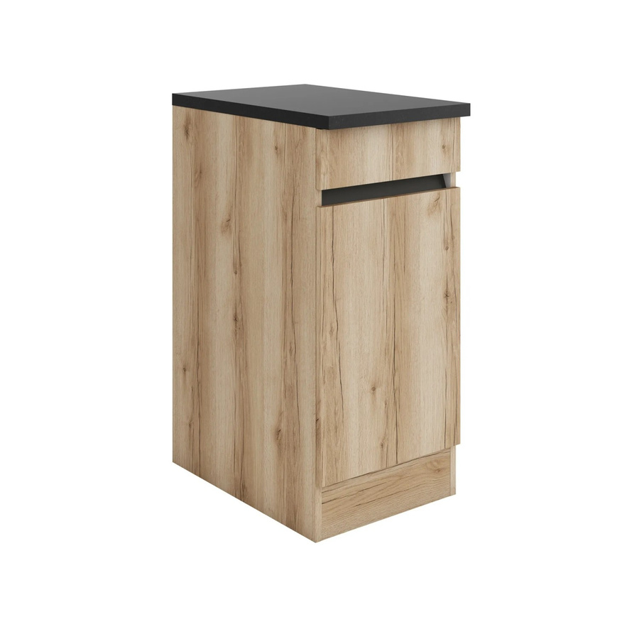 Optifit Küchen-Unterschrank Kaya290 in Wildeiche Nachbildung, B/T/H: 40 x 60 x 88 cm - Bild 2