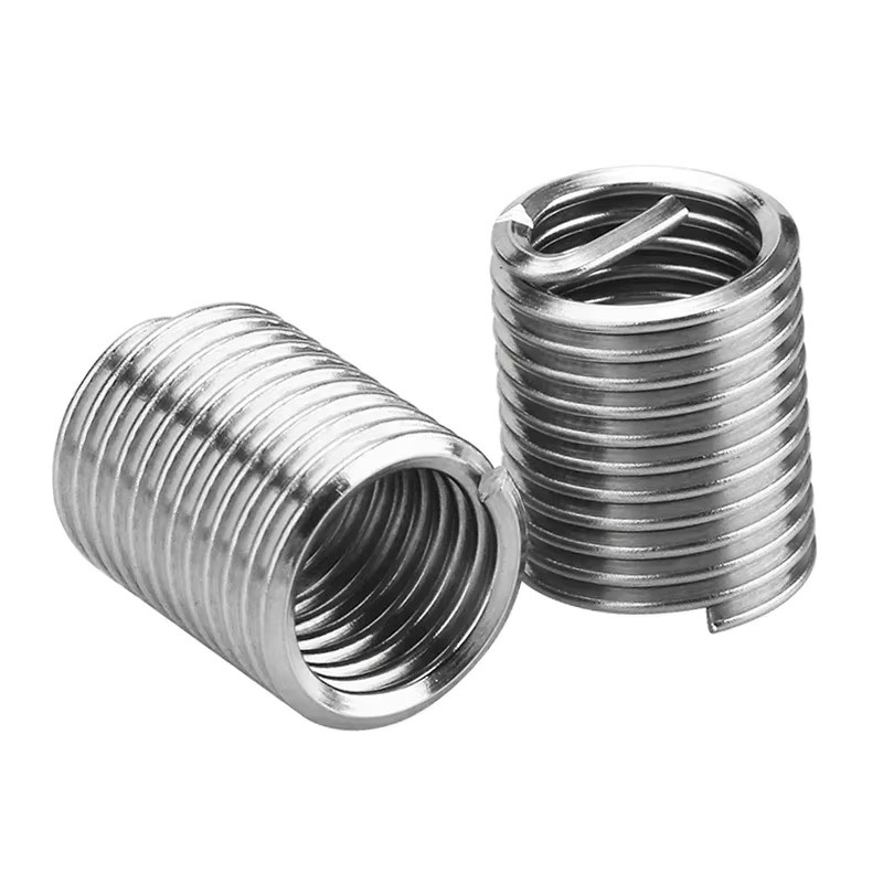 60-teiliges Edelstahl-Gewindereparaturset von YISEONG in Silber für M3 M4 M5 M6 M8 M10 M12 Gewindeeinsätze und Drahtschraubenhülsen - Bild 2