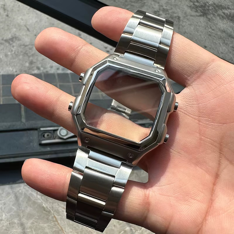Casio Uhrengehäuse Edelstahl, Silber, Unisex - Bild 3