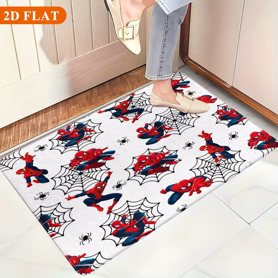Rutschfeste Spiderman Badematte von BEAST KINGDOM aus Polyester, rechteckig, Mehrfarbig, B/T: 60 x 40 cm - Bild 5