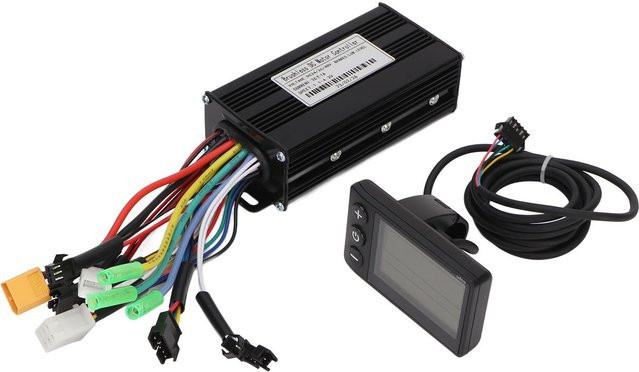 Shoemst Motor Brushless Controller S866 Panel Set mit 26A und 3 Modi in Sinuswelle für dein Mountainbike Elektrofahrrad, Schwarz - Bild 1