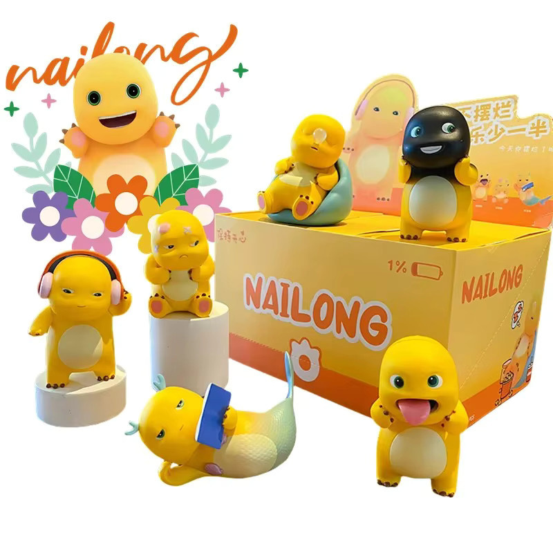 Nailong Milchdrachen Tanking Daily, Puppenfigur, 6-teiliges Set - Bild 3