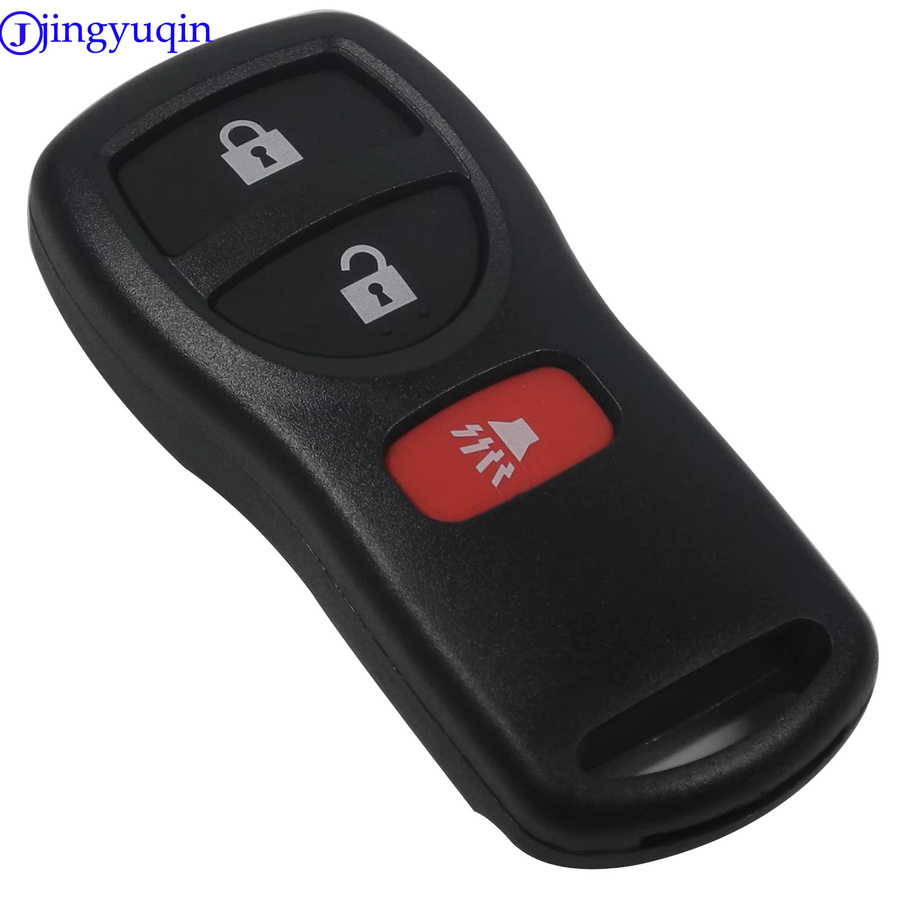 Jingyuqin X1 X5 Remote Entry Auto Schlüssel Fob Shell Abdeckung für Nissan Armada Xterra Pathfinder Frontier Quest Titan Murano in Schwarz - Bild 3