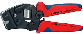 Knipex Selbsteinstellende Crimpzange 97 53 09 für Aderendhülsen 0.08 bis 16 mm² in Rot - Bild 2