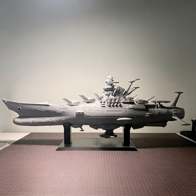 AT 99 MODEL Weltraum-Schlachtschiff Yamato, Bausatz, Schiffsmodell - Bild 1