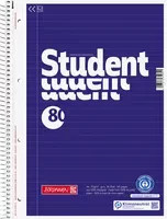Brunnen Collegeblock Student Recycling DIN A4 liniert blau - Bild 1