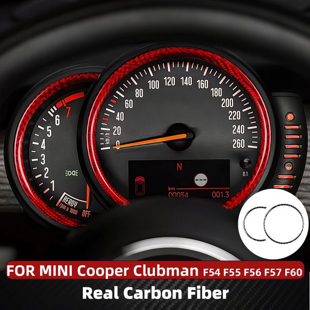 Carbonfaser Instrumententacho Abdeckung für Mini Cooper F54 F55 F56 F57 F60 in Schwarz - Bild 1