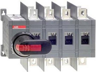 ABB Lastumschalter 4polig 160A Schwarz Grau 1SCA022775R0220 - Bild 1
