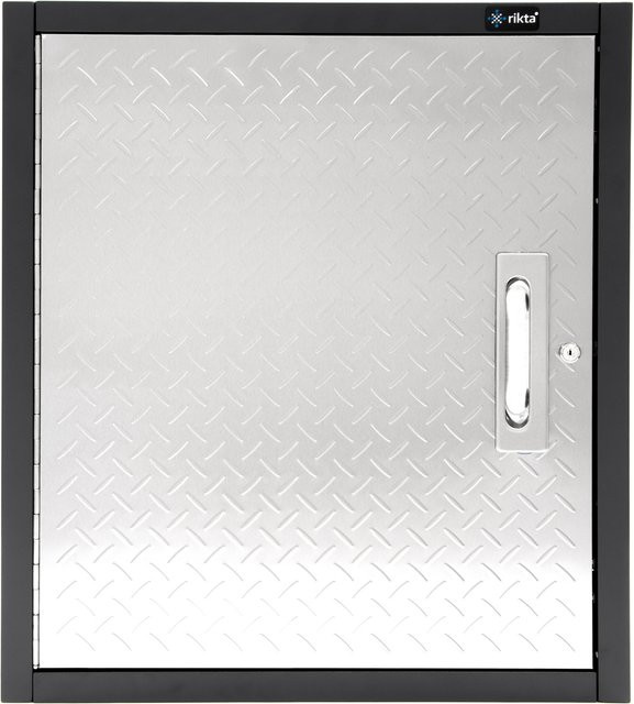 RIKTA ProLine Werkstatt Hängeschrank aus Stahl mit Diamantmuster, B/T/H: 61 x 31 x 71 cm - Bild 1