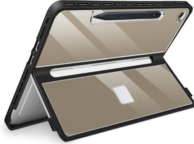 AT82-TPU Harte Klapphülle in Beige für Microsoft Surface Pro 12 Zoll 1. Edition als Schutzhülle für Type Cover Tastatur - Bild 1