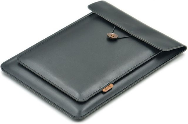 JGTKECO Laptop Tasche aus PU Leder in Braun für 15,6 Zoll Laptops und MacBook Pro 15,4/16 Zoll sowie Dell 15,6 Zoll - Bild 1