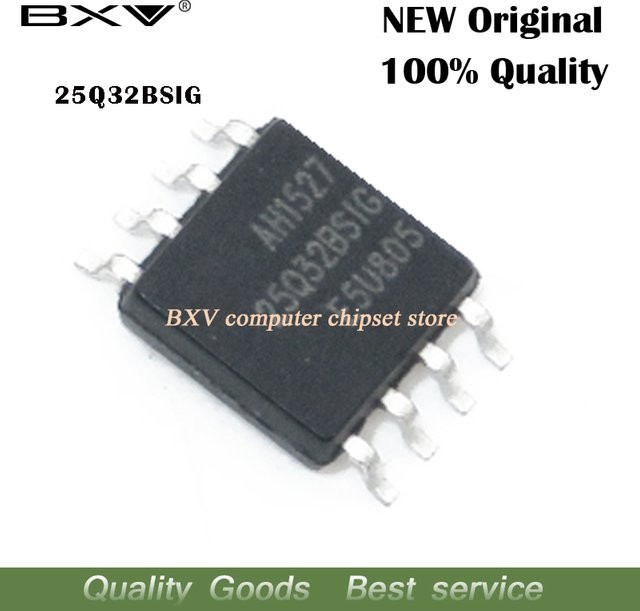 10er Set GD25Q32BSIG BXV Original Bauteile in Schwarz - Bild 1