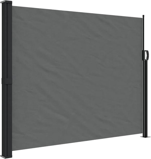 vidaXL Ausziehbare Seitenmarkise Anthrazit B: 600 cm, H: 160 cm - Bild 1