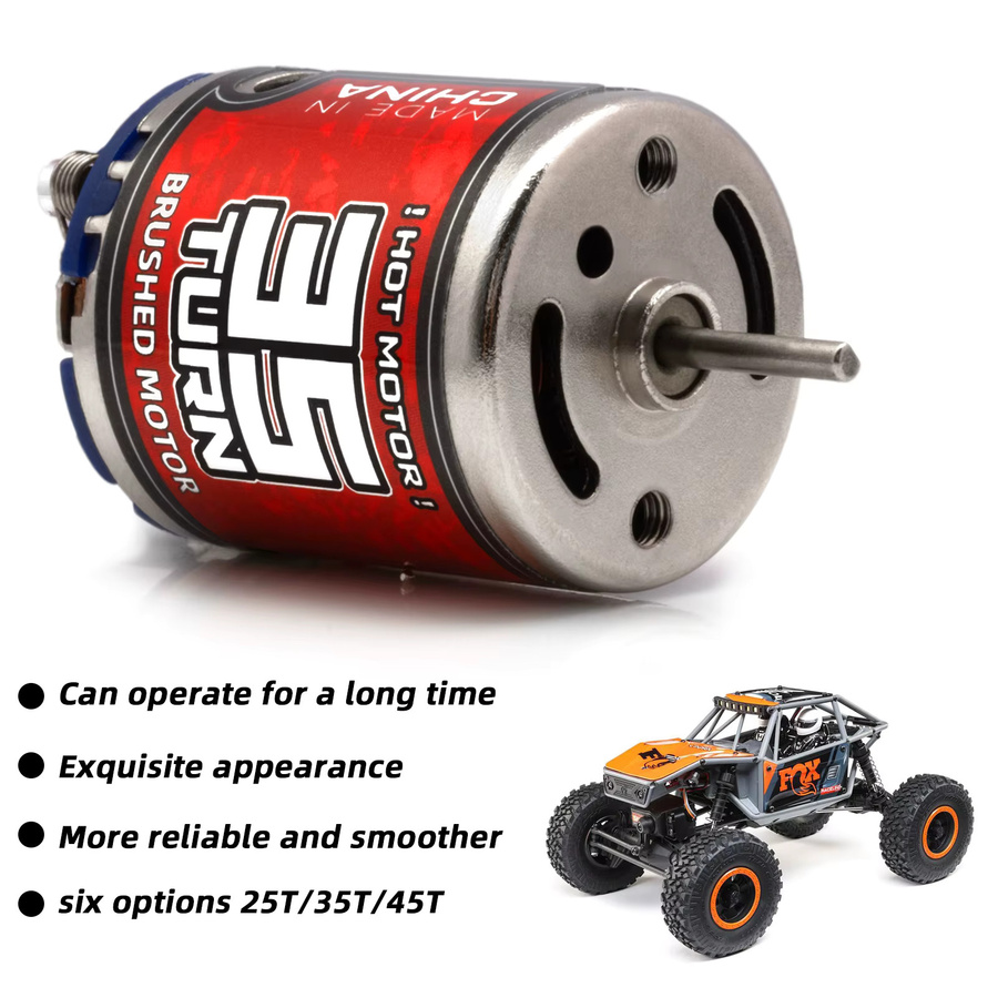 RCXAZ Externer Bürstenmotor, für 1/16 1/18 1/24 RC Auto/Schiff Crawler - Bild 3