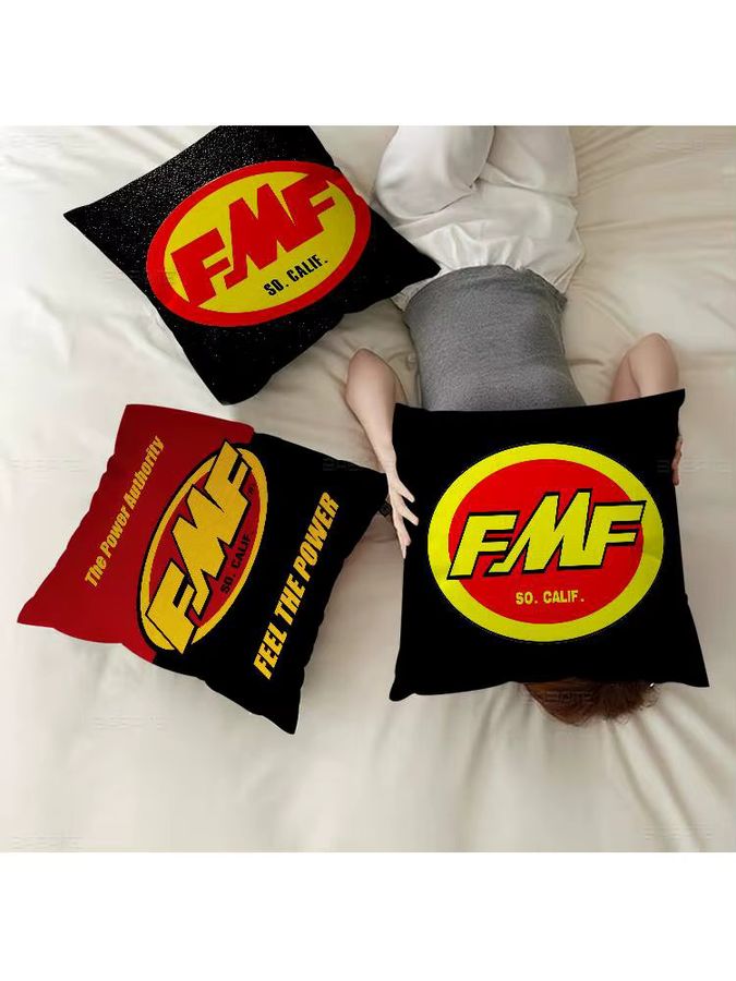 FMF Racing Logo Kissenbezug Schwarz, B/T/H: 45 x 45 x 0 cm - Bild 7