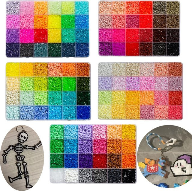 Hama Perlen Nachfüllpack, Bunt / Mehrfarbig, 8400 Stück - Bild 1