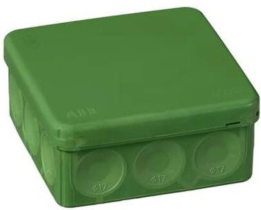 ABB Abzweigdose grün IP65 B/T/H: 8,6 x 8,6 x 8,6 cm - Bild 1