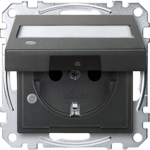 Merten Steckdose System M in Anthrazit MEG2313-0414 - Bild 1