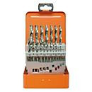 Projahn Spiralbohrer-Set ECO HSS-G, 19-teilig, Ø 1–10 mm in orangefarbener Bohrerkassette - Bild 2