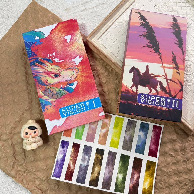 SuperVision Layered Color Aquarellpigment in der 8 ml Tube für professionelle Künstler - Bild 1