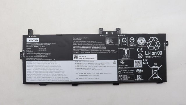 Lenovo Interner Li-Ion Akku 3 Zellen 52.8Wh Schwarz (CXP 5B11A13108) - Bild 1