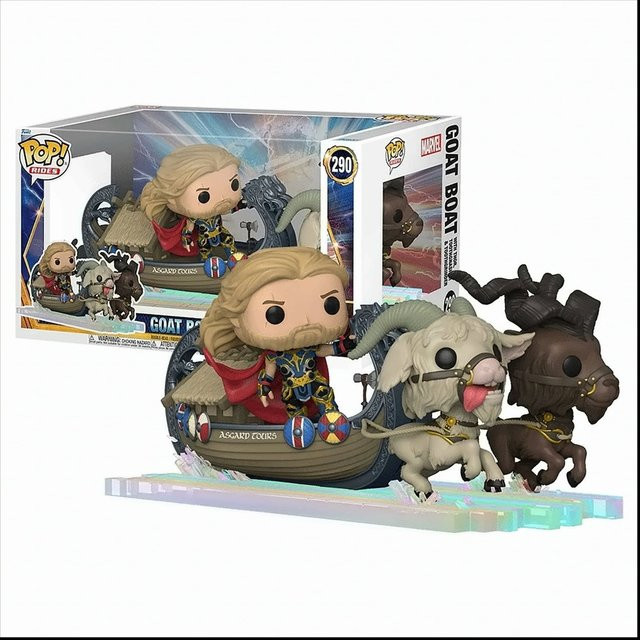 Funko Thor 4 Love & Thunder Goat Boat Vinyl Bunt / Mehrfarbig - Bild 1