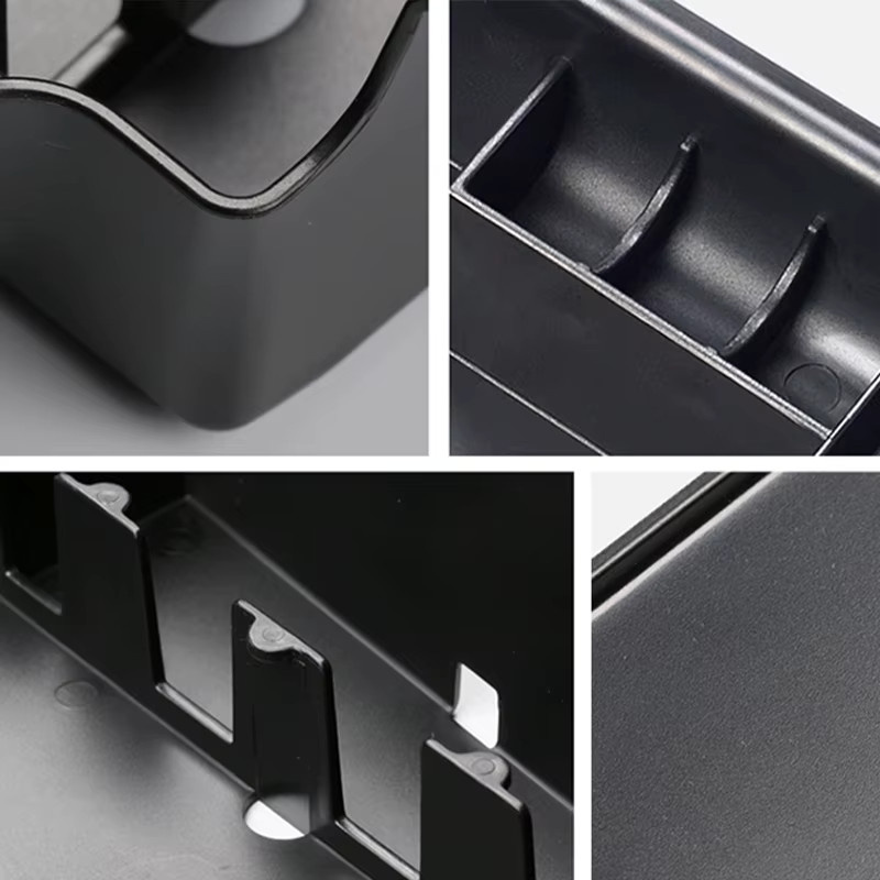 YaLumei Armlehnen-Organizer für Hyundai Tucson NX4 Hybrid N Line, Center Konsole Aufbewahrungsbox, Schwarz - Bild 6