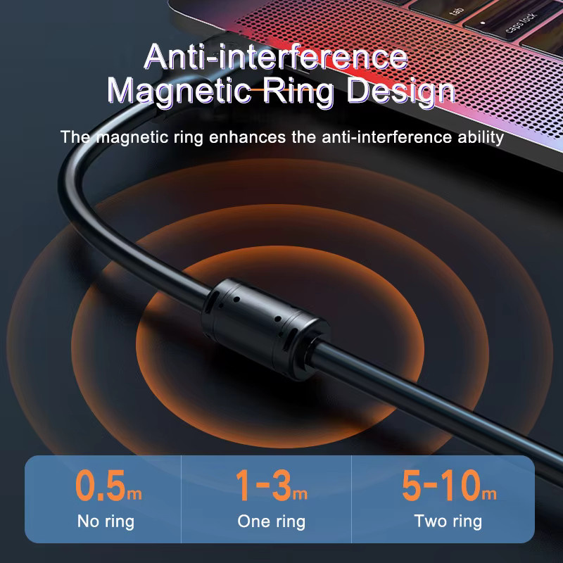 DAOGU USB 2.0 Verlängerungskabel Datenkabel Stecker auf Buchse Schwarz - Bild 4