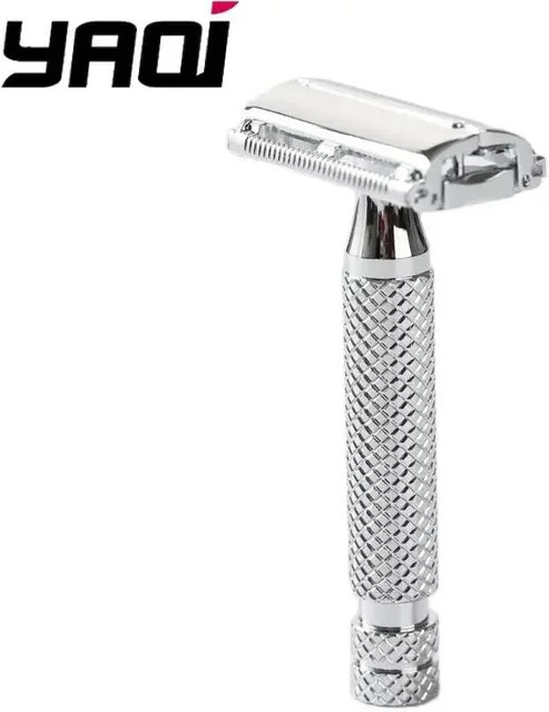 Yaqi Razor Monarch Sicherheitsrasierer, Chrom, Herren - Bild 1