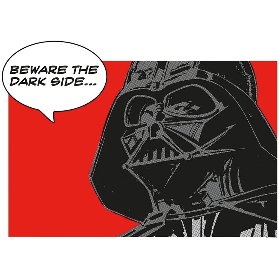 Komar Wandbild Star Wars Vader, bunt, B/H: 70 x 50 cm - Bild 2