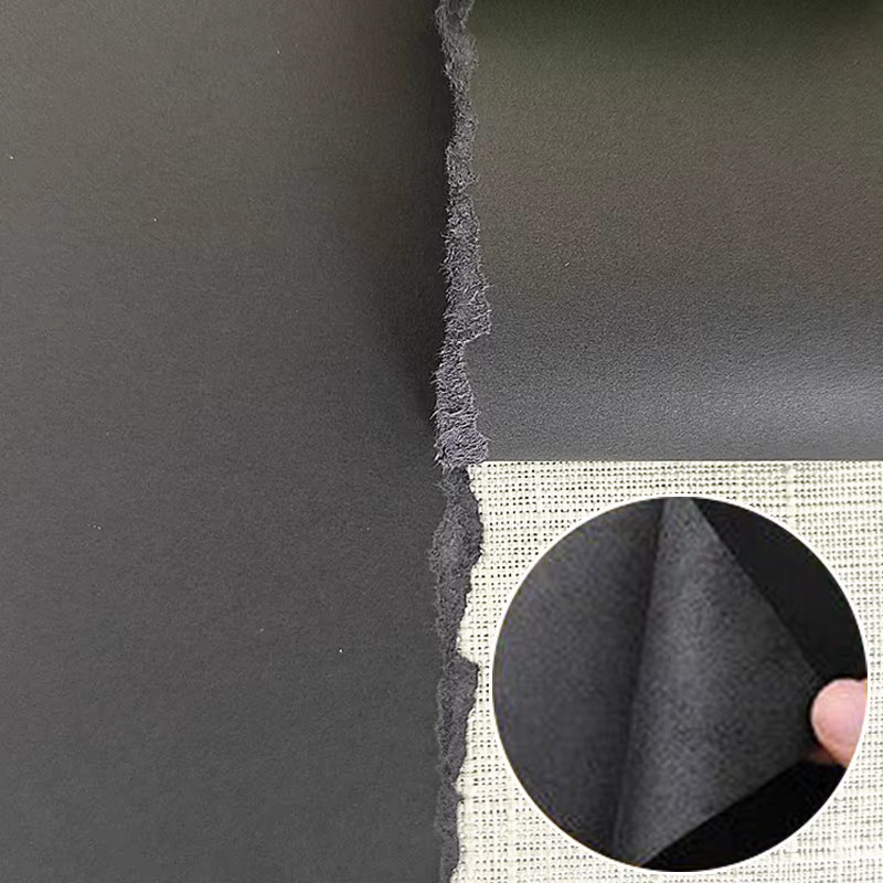 Tonpei Bastelkarton A4 Schwarz Matt 180g für DIY Origami und Aquarellmalerei - Bild 5